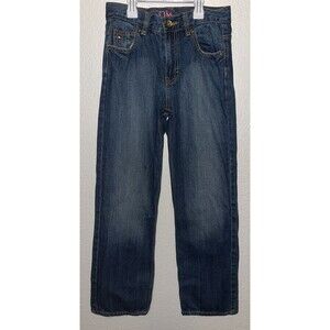 Tommy Hilfiger Jeans Sz 14 Slim Women Sz 26x26 Distressed Blue